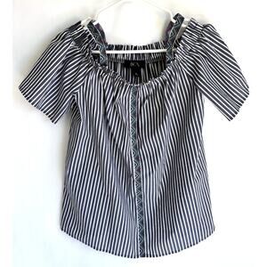 BCX Women's Striped Top Size M